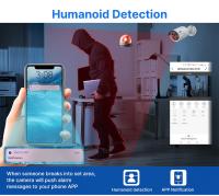 Hiseeu 5MP POE sistema de cámara de seguridad, grabador de video en red de 8CH H.265, detección de humanos AI, visión nocturna HD, impermeable IP66, sin HDD - details 14
