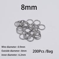 Anillos De Salto Abiertos De Acero Inoxidable 100-200pcs 3-15mm Para Fabricación De Joyas DIY Accesorios De Conexión - details 16