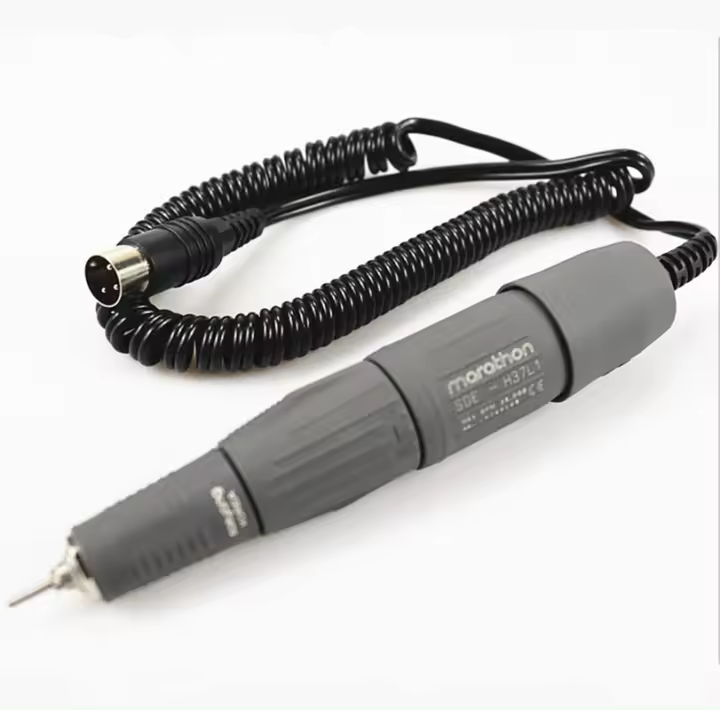 Máquina De Micromotor LAAOVE N3 35k RPM Pieza De Mano Para Pulido O Motor Eléctrico E Tipo Contra Ángulo Y Pieza Recta Herramienta De Manicura Eléctrica - 1