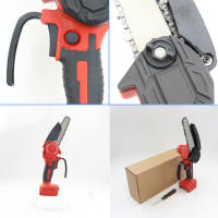 Motosierra Eléctrica Mini Sin Escobillas 6In Cordless Para Jardín Y Carpintería Herramienta De Corte Compatible Con Batería Dewalt/Milwaukee 18V - details 1