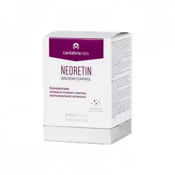 Neoretin Discrom Control Concentrate Despigmentante Intensivo en Gel, 2X10ML. Antimanchas, despigmentante, para todo tipo de pieles. - 1
