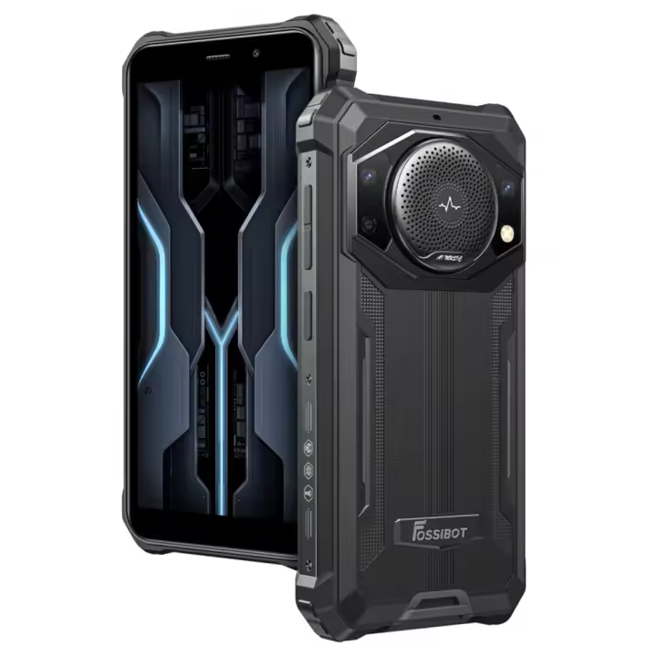 FOSSiBOT 10600 mAh Batería Smartphone Outdoor Sin Contrato F101P, Octa Core 7GB 64GB, Altavoz Máx. 3.5W, Cámara 24MP, Teléfono Móvil Robusto IP68, Android 13, 5.45 Pulgadas HD+, Dual SIM, Huella Digital, GPS - 1