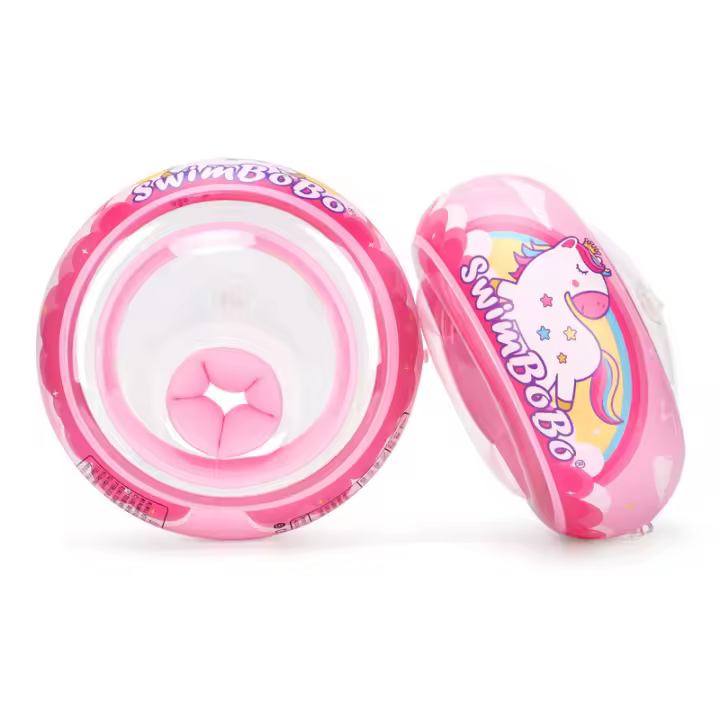 Anillo inflable para brazo Swimbobo para niños, PVC, doble bolsa de aire, mangas de natación con dibujos de animales (2025) - 1