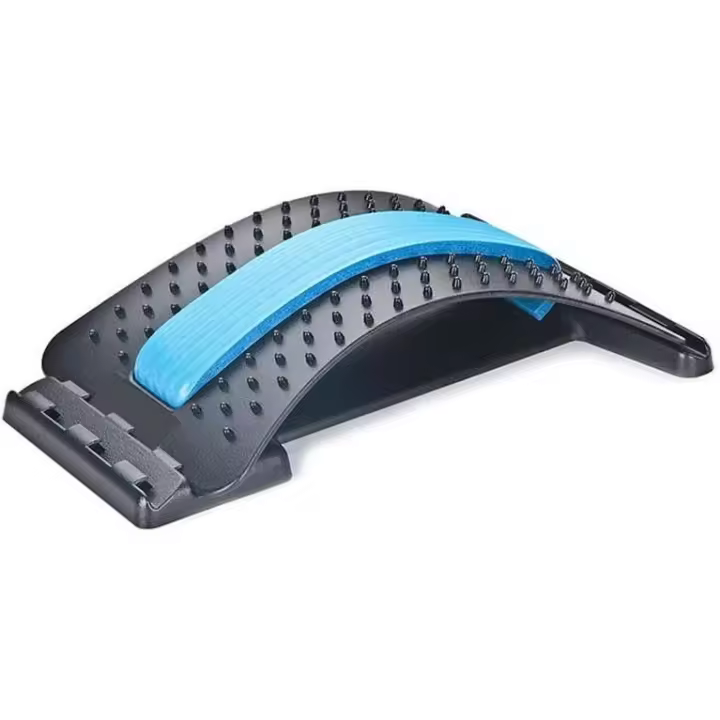 Masajeadores de espalda, equipo de fitness Magic Stretcher, soporte para estiramientos, compañero de relajación lumbar, dispositivo de estiramiento de espalda, estiramiento de espalda, estiramiento lumbar, obtenga tensión muscular - 1