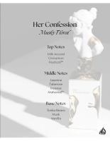Perfume Árabe 100% Original Lattafa Her Confession Eau de Parfum Mujer 100ml | Fragancia Exclusiva, Sensual y Elegante con Notas Florales y Orientales, Inspirada en la Sofisticación Árabe para una Experiencia Olfativa Única y Duradera - details 2