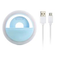 Anillo De Luz LED Para Selfie Recargable Por USB Luz De Relleno Para Teléfono Clip Para Cámara De Fotos - details 1