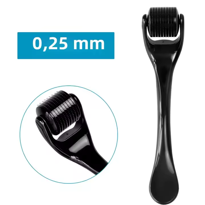 DRS 540 Micro Aguja Roller Derma Facial Herramienta De Belleza Para Regeneración Del Cabello Barba Reducción De Arrugas Eliminación De Marcas Blanqueamiento - 1