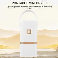 Minimáquina para el cuidado de prendas, secadora de ropa eléctrica con colgador extraíble, secadoras con bomba de calor de 360°, secado con aire caliente completo, interruptor de un botón para ropa interior liviana, hogar, apartamento - details 0