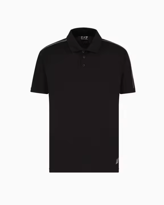 Polo Manga Corta Men Armani 139 V25 Negro Ampcmv2539Bd - 1