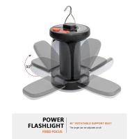 Lámpara De Camping LED Solar Recargable 4500mAh 1000LM Banco De Energía Plegable 6 Modos De Luz Para Camping Pesca - details 12