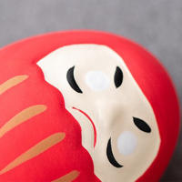 Muñeca De Cerámica Japonesa Daruma Ornamento De Suerte Y Fortuna Decoración De Hogar Miniatura Accesorios Regalos - details 6