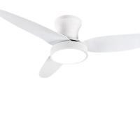 PORCHEDDU Ventilador de techo Iluminado, ventilador de Techo de 25 pulgadasLuz Blanca, ventilador de techo Delgado with 3 Aspas, 6 velocidades de Viento, ajustado para dormitorio y Coque - details 0