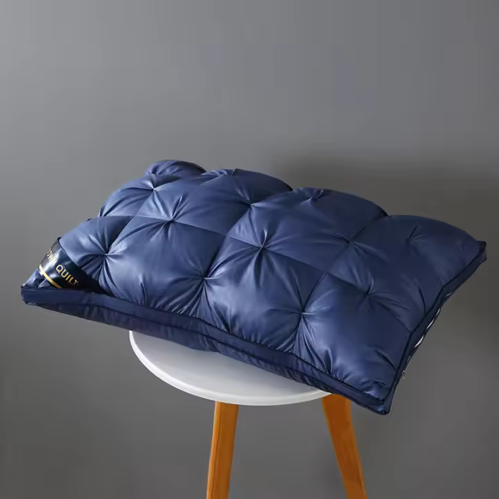 Luxury 5-Star Hotel Quality Pillow, 600g Weight, 19x25 Inch - Deep Sleep Neck Support, All Seasons Anti-Slump High Pillow Core, Machine Washable, Sleeping Pillow - 1