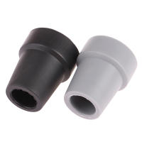 1/2Pcs Punta De Madera Antideslizante De Goma Para Pala De Camuflaje Durable Y Resistente Reemplazo Para Bastón De Madera - details 2