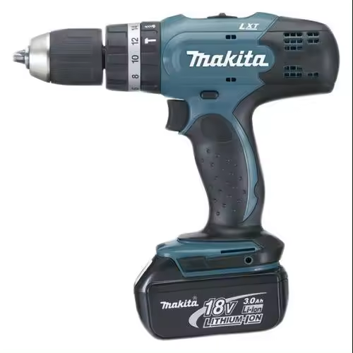 Taladro combinado MAKITA 18 voltios 3,0ah D HP 453RFE - 1