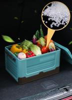 Caja De Almacenamiento Grande Con Tapa Para Exteriores Y Camping Plegable Plástico Organizador De Suministros Para El Hogar Y Coche - details 9