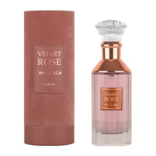 VELVET ROSE BY LATTAFA EAU DE PARFUM PARA MUJER X 100 ML***ROSAS Y PACHULI*** - 1