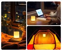Lámpara De Noche LED Cambio De Color 7/13 Toque Control Dimmable Recargable USB Decoración De Escritorio Regalo Para Cama - details 15