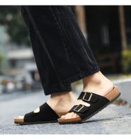 Sandalias Para Hombre Verano 2024 Replica De Marca Calzado De Alta Calidad Zapatos Suaves Sandalias Para Hombre Mocasines De Verano - details 14