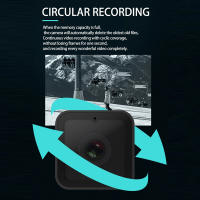 Cámara Deportiva Portátil 1080P HD Mini Con WiFi Hotspot Y Grabadora Para Motocicleta Y Bicicleta Impermeable Cámara De Acción Con Lente De Ancho Ángulo De 120° - details 5