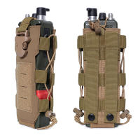 DIZETION Bolsa De Agua Para Deportes Al Aire Libre Funda Para Radio Y Botella Molle Funda Para Canteen Y Radio Holster De Cinturón Para Caza Senderismo Viajes - details 7