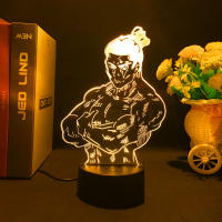 Luz LED Anime Jujutsu Kaisen Yuji Itadori Ryomen Sukuna Gojo Satoru Para Decoración De Habitación Infantil Regalo De Cumpleaños - details 14