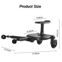 【🏰Corpus Christi】Tablero Universal ajustable para cochecito de bebé, accesorio de asiento, conectores prácticos para cochecito de niño - details 1