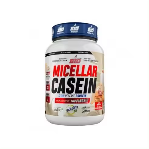 MICELLAR CASEIN (1KG) CHOCOLATE BLANCO CON CARAMELO SALADO - Big - 1