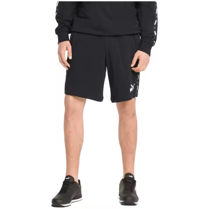 Pantalon Corto Puma Ess+ Tape 9Tr para hombre en color negro - 1
