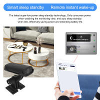 Cámara De Seguridad IP Mini Sin Cable Con Monitor WiFi Batería De Vida Larga Y Soporte De SD Cámara De Vigilancia Para El Hogar Con Función De Despertar Remoto Y Modo De Descanso Inteligente - details 2