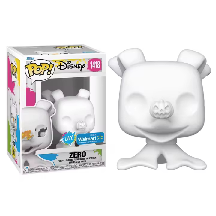 FUNKO POP! PESADILLA ANTES DE NAVIDAD - ZERO (HÁZLO TÚ MISMO), 73913, Nº1418, PRODUCTO CON LICENCIA OFICIAL - 1