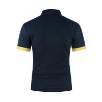 Camisa Polo Para Hombre Manga Corta Color Contraste Moda Casual Verano Ropa Streetwear Top Regular Polyester Antipelusa - details 5