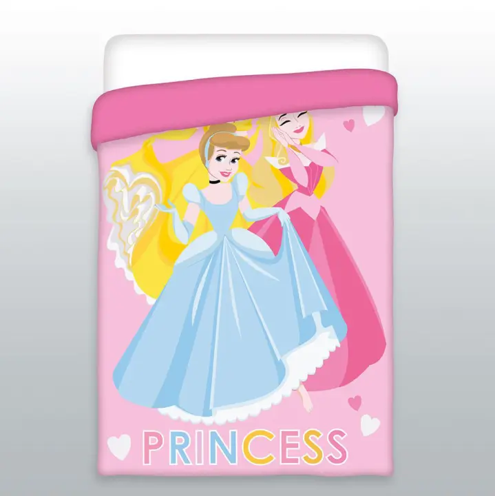 Bimba Pimba Disney Princess Edredón Princesas Cama 90cm (175x260cm) - 1