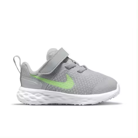 ZAPATILLA NIKE REVOLUTION GRIS/VERDE  INFANTIL - 1