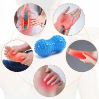 Bolas De Masaje En Forma De Arandela Suave Y Espinosa Herramienta De Masaje Profundo Para Alivio Muscular Y Libro Fascial - details 6