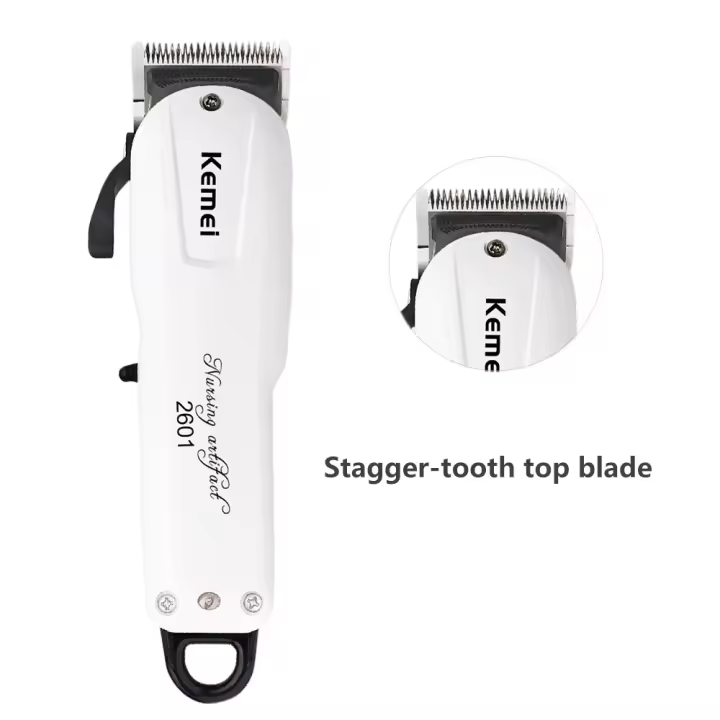 KM-2600KM-2601 Cortadora de cabello eléctrica Cortadora de cabello eléctrica Cortadora de cabello eléctrica Batería de litio de 2200 mA Cortadora de cabello eléctrica de peluquería - 1