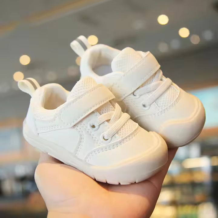 Zapatos De Caminar Para Bebé Niño Y Niña Suaves Antideslizantes Casual Transpirables Con Suela De TPU Y Lining De Algodón Zapatos De Verano Para Niños Y Niñas - 1