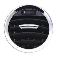 Cubierta De Ventilador De Aire A/C Para Opel ADAM CORSA D MK3 Vauxhall En Negro/Cromo Material Plástico Pieza Individual - details 19