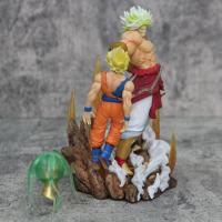 Figura De Acción Dragon Ball 20cm Brolly Vs Son Goku Anime Muscle Super Saiyan Doble Modo Colección Ornamento Juguetes Para Adolescentes Y Adultos - details 14