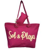 Bolso de Playa MEJORADA TOTE Mujer Lienzo con Monedero - details 6
