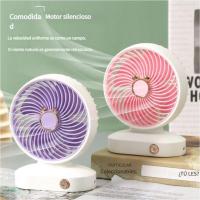 Mini ventilador de escritorio 2025, nuevo, con carga USB, pequeño ventilador eléctrico, segunda y tercera marcha ajustable - details 7