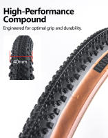 Pneumático De Bicicleta De Carretera INNOVA 700C Resistente a Punzadas Ultraligero De Goma Para Bicicletas De Carretera Tamaño 700x40c Color Negro - details 2