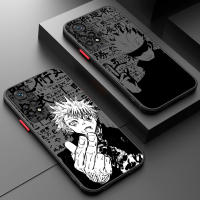 Funda De Teléfono Anime Gojo Jujutsu Kaisen Mate Para Redmi Nota 13 12 11 10 9 8 pro plus S T 5G 4G Resistente a Arañazos Y Huellas Translúcida Y Mate - details 0