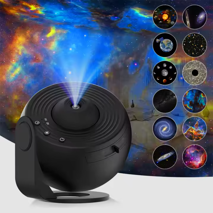 Proyector De Galaxia Planetario Proyector De Estrellas Con 13 Películas Cumple Con El Sueño De Un Cielo Estrellado Para Dormitorio Luz Nocturna Romántica - 1