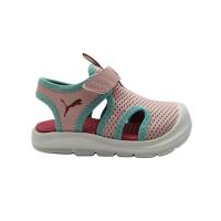 Sandalias para el agua de niña con cierre velcro de Puma mod. Fun racer rosa - details 0