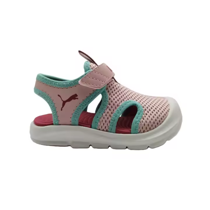Sandalias para el agua de niña con cierre velcro de Puma mod. Fun racer rosa - 1