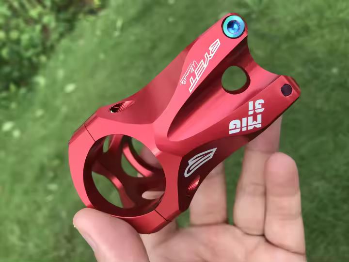 RYET 45mm Perilla Bicicleta MTB CNC 31.8mm Soporte De Manillar Ultraligero 0 Grados Elevación FR AM Enduro 28.6mm Steerer Piezas De Bicicleta De Montaña - 1