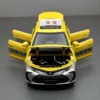 Toyota Corolla Taxi De 1:32 En Aleación De Metal Vehículo Diecast Con Sonido Y Luz Coche Retroductor Para Niños Regalos A633 - details 16