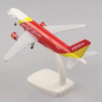 Modelo De Avión De Aleación Vietjet A320 Escala 1:400 Con Vuelo En Terreno Juguete De Metal Para Colección Regalo Para Mayores De 14 Años - details 0