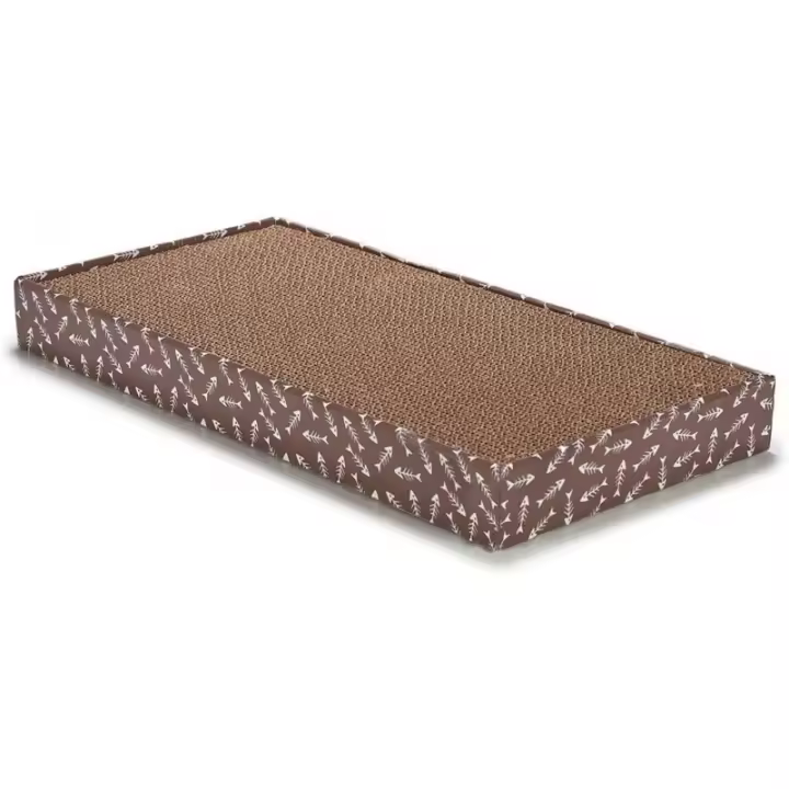 TIENDA EURASIA - Rascador para Gatos de Carton Rectangular, 24x5x48 cm - 1